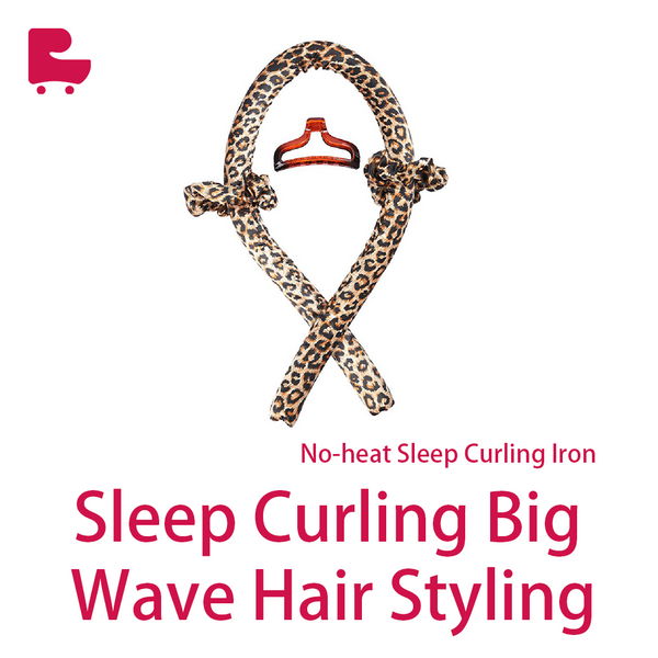 No-heat Sleep Curling Iron Big Wave Hair Styling Four-piece Set