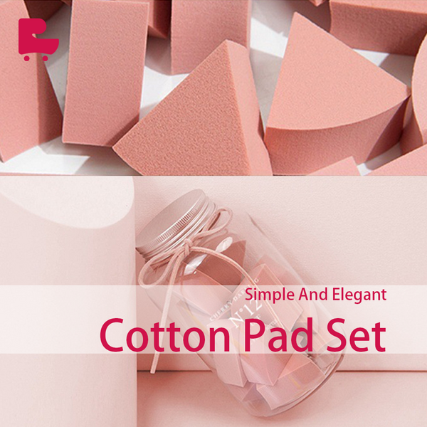 Simple And Elegant Cotton Pad Makeup Puff Filling Set