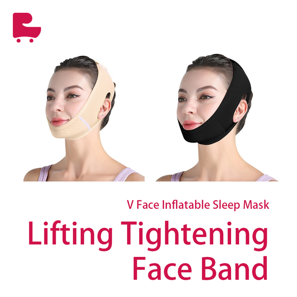 V Face Inflatable Sleep Mask Lifting Tightening Face Band